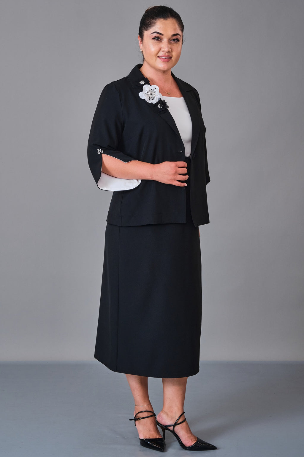 Dress Port - Plus Size Suit (DSP27K3646) - 8690200239335