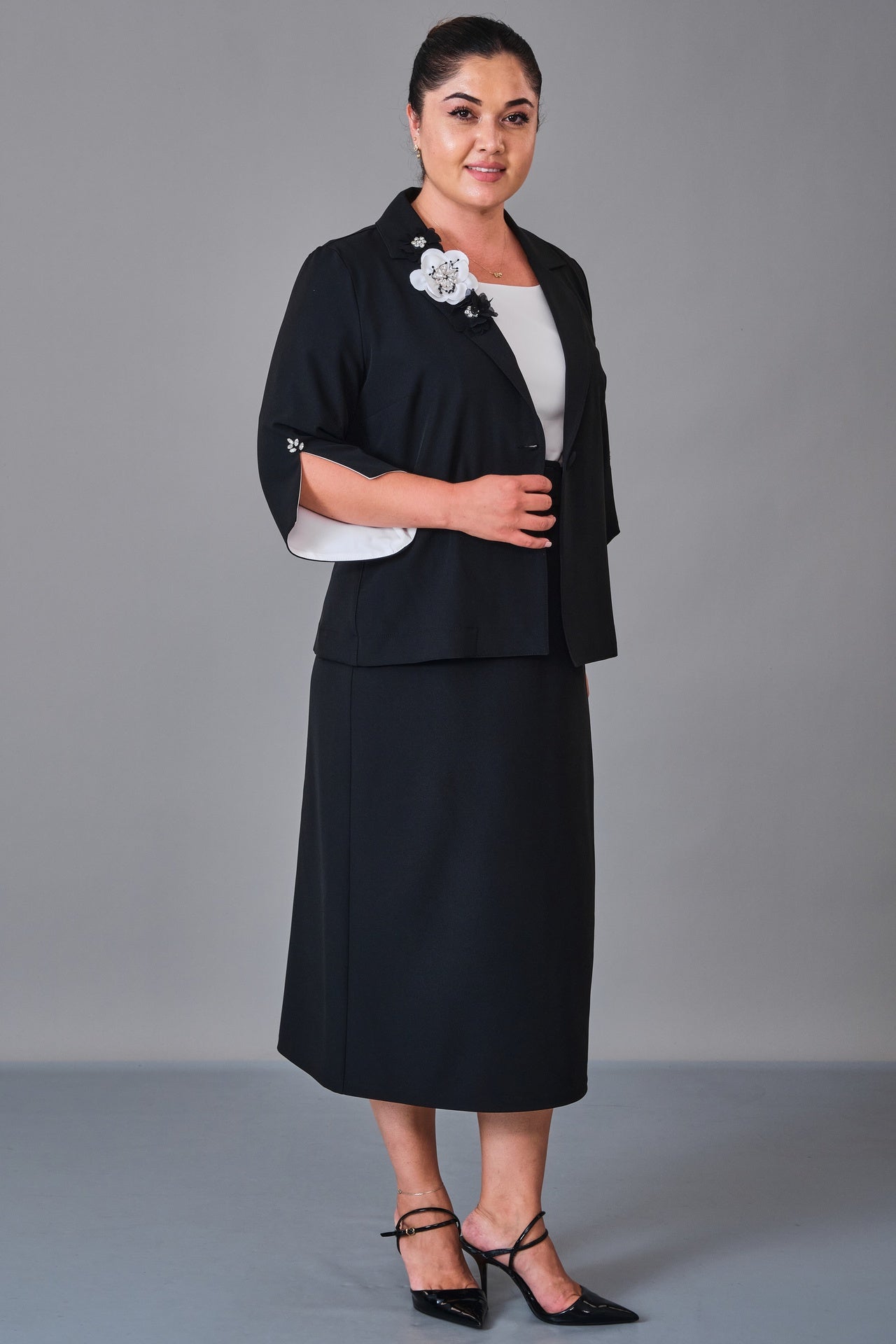 Dress Port - Plus Size Suit (DSP27K3646) - 8690200239335
