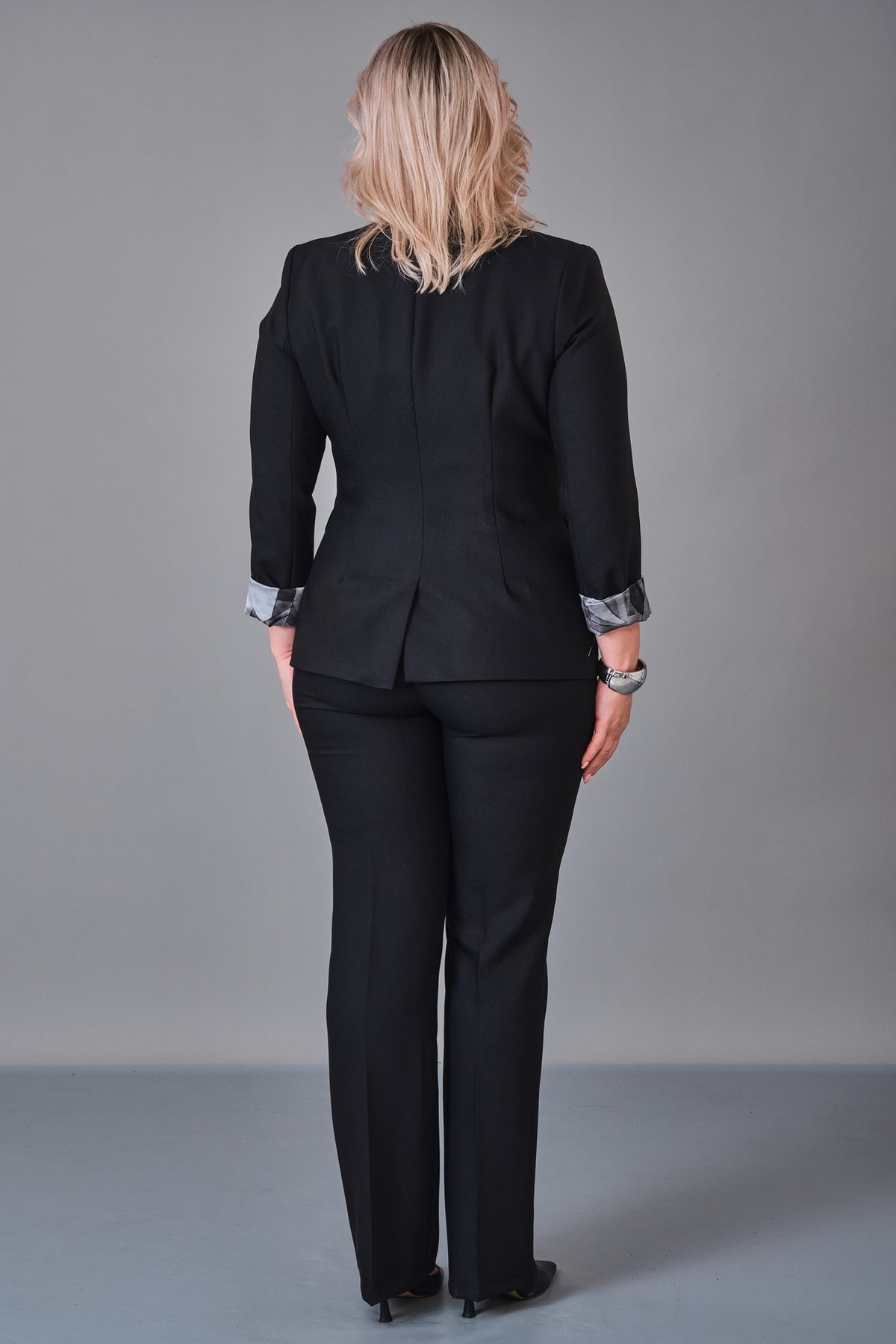Butik Dayi - Plus Size Suit (BDY27K44358)