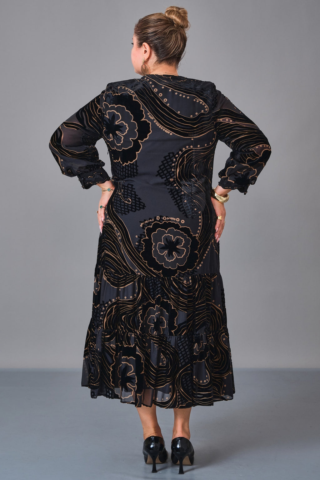Gumanize - Plus Size Dress (GMZ2026-265-8019) - 8690200239755