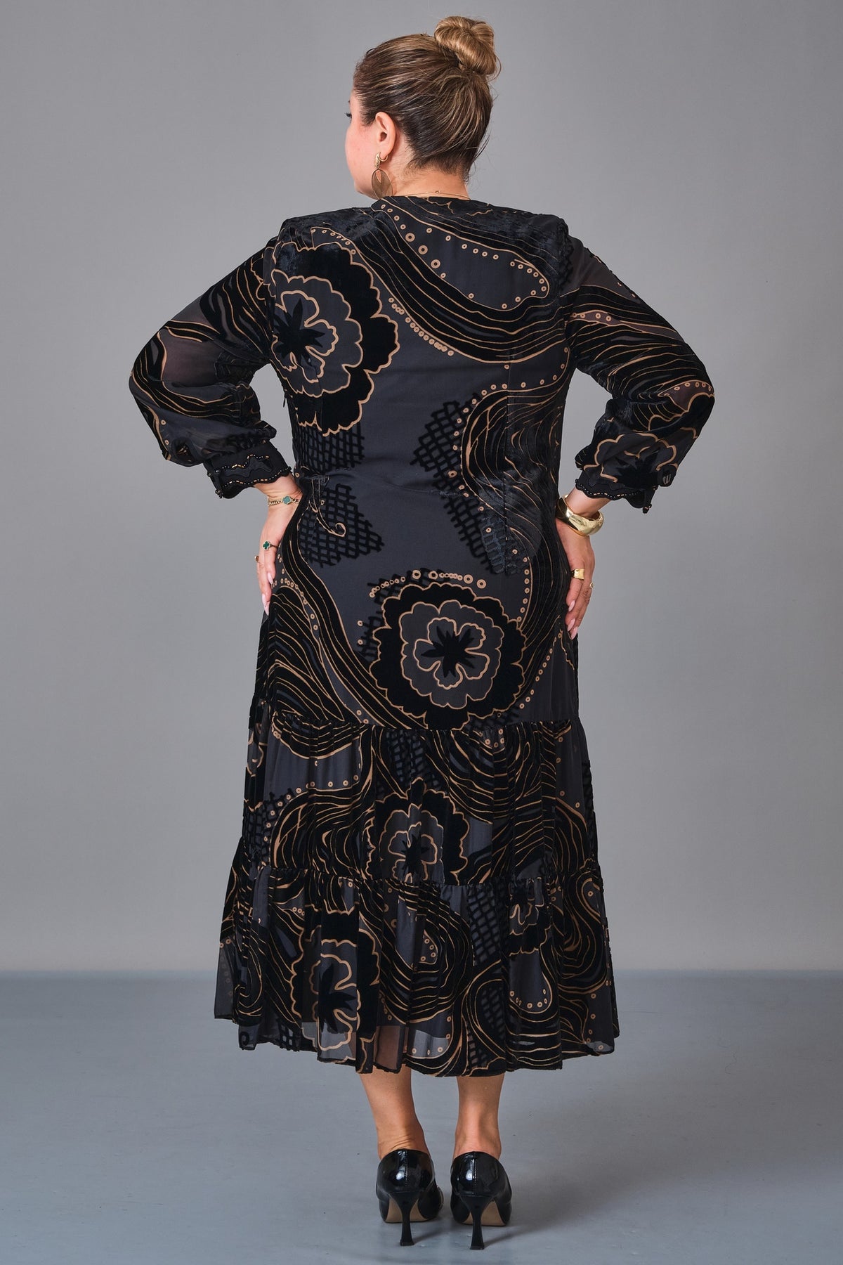 Gumanize - Plus Size Dress (GMZ2026-265-8019) - 8690200239755