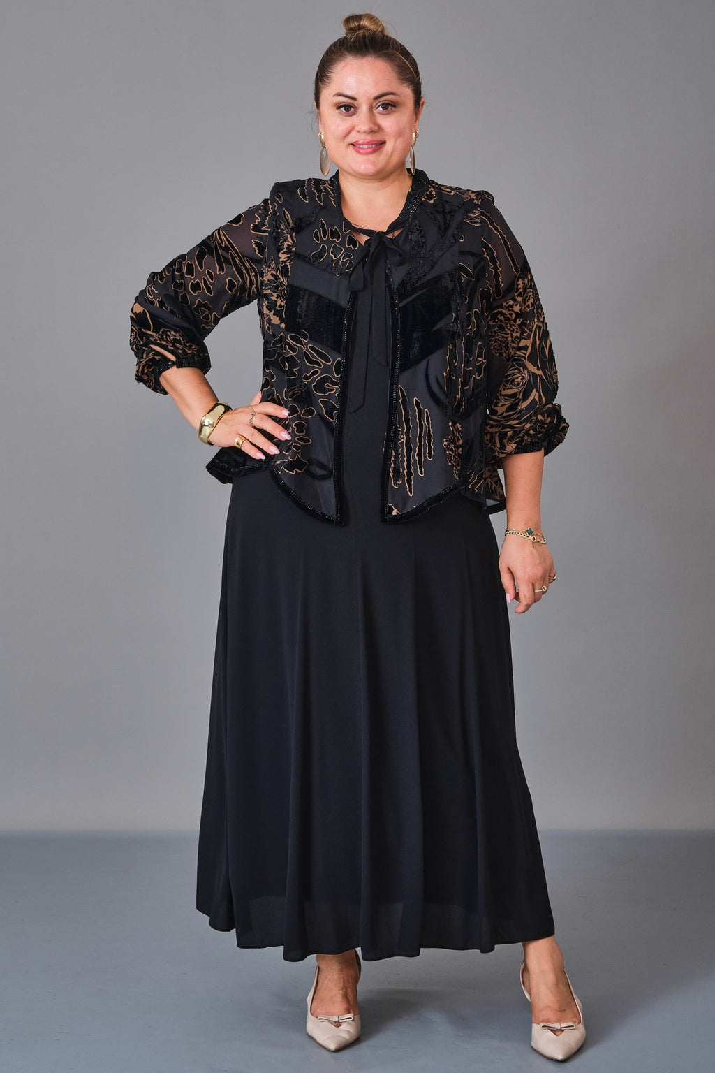 Gumanize - Plus Size Dress (GMZ2026-326-8016) - 8690200239779