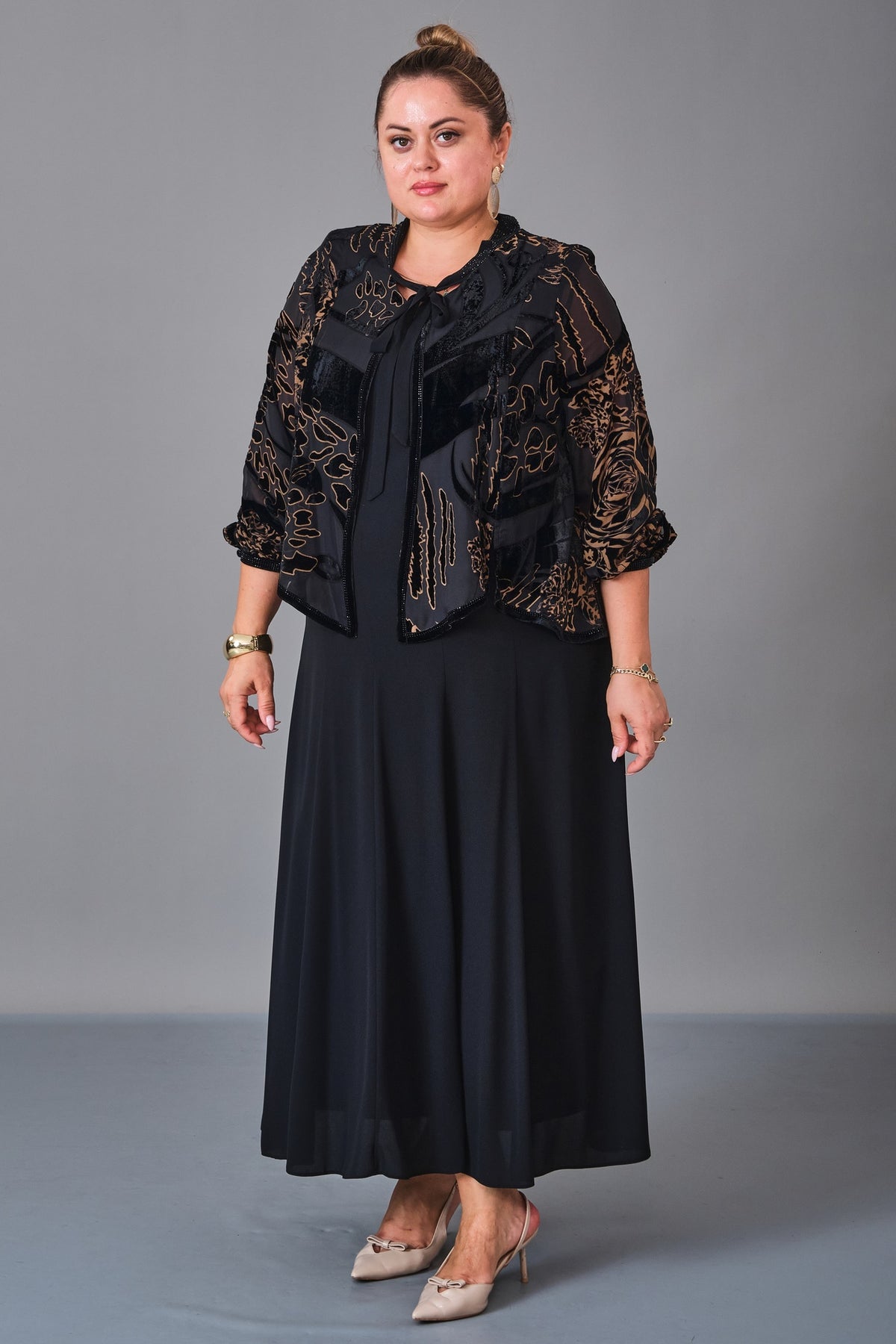 Gumanize - Plus Size Dress (GMZ2026-326-8016) - 8690200239779