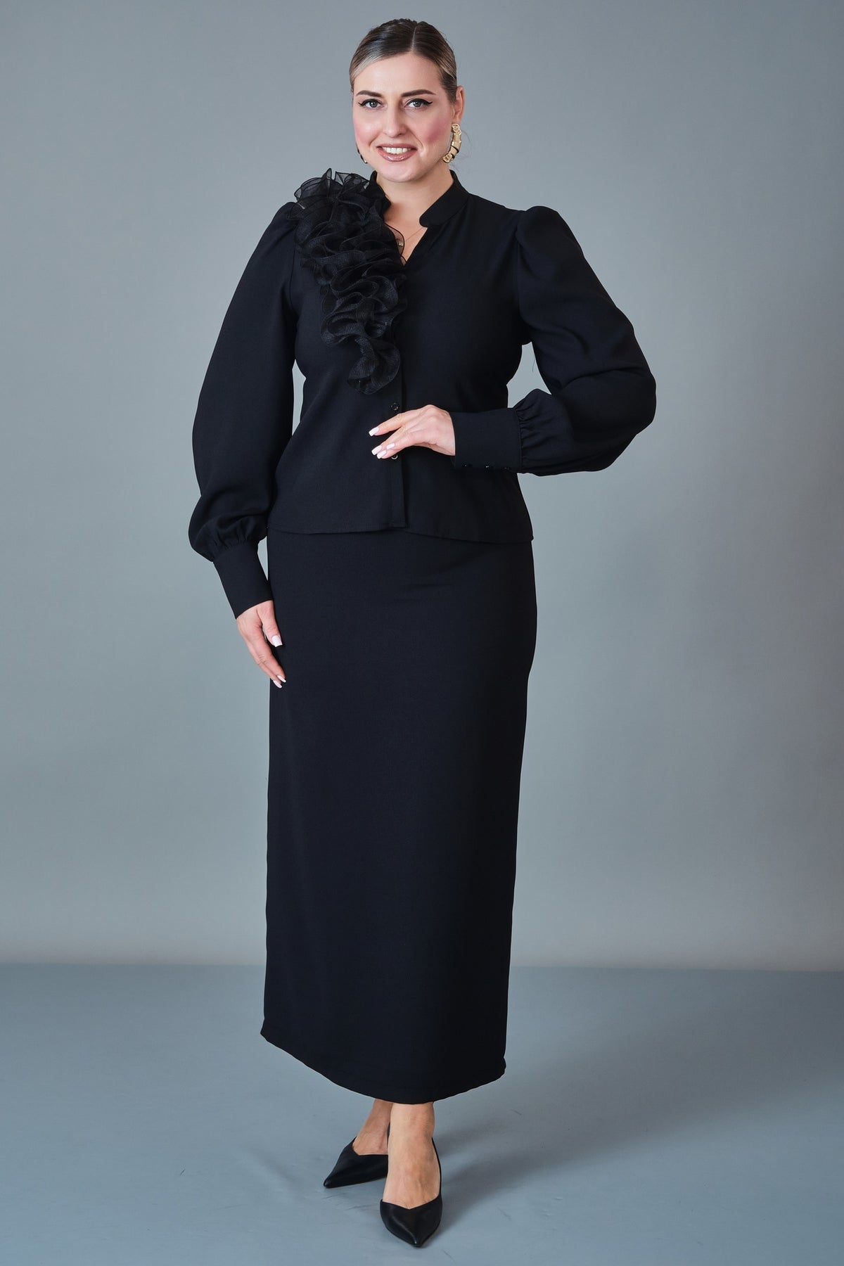 Myraang - Plus Size Blouse (MRG27K08-8475)