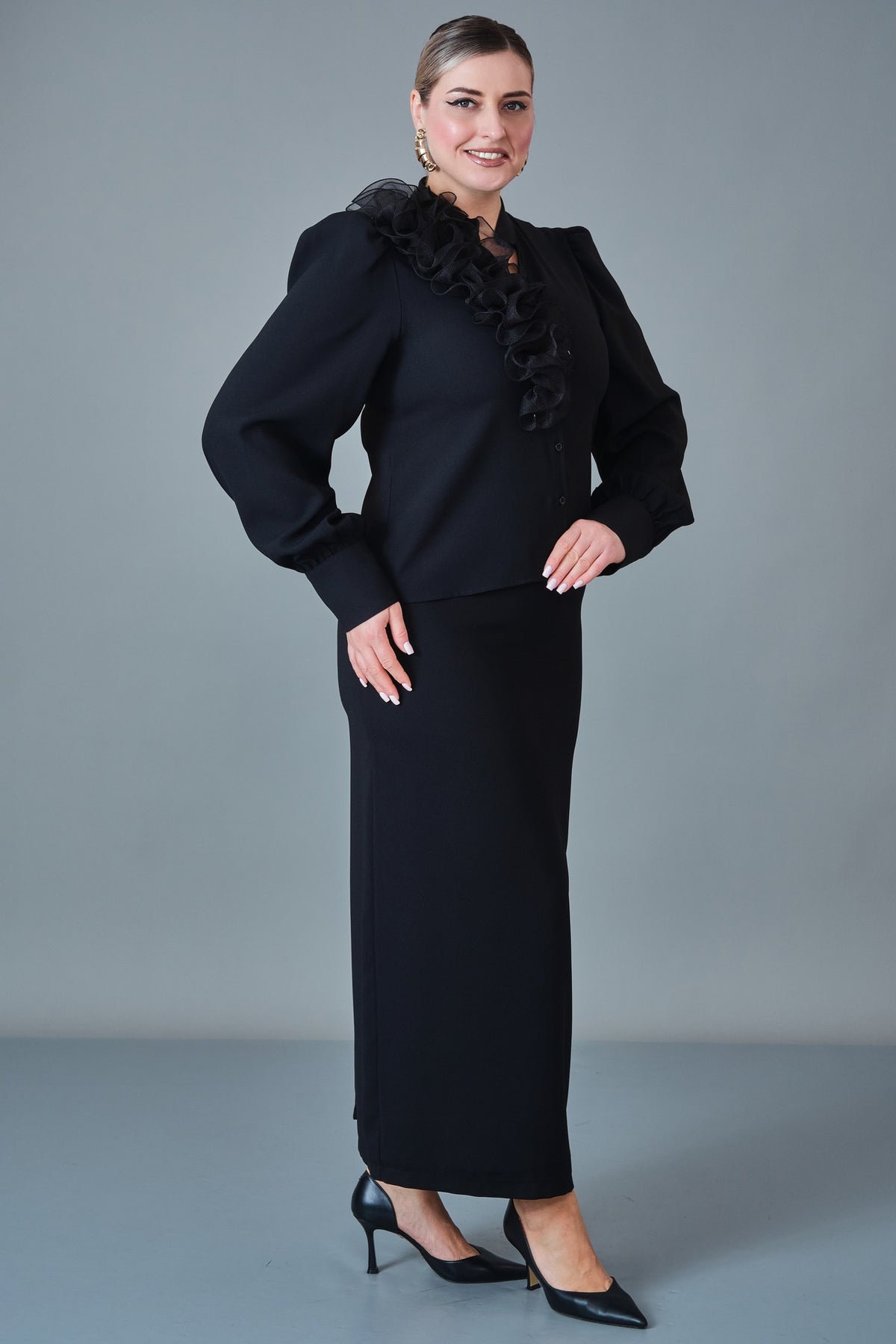 Myraang - Plus Size Blouse (MRG27K08-8475)