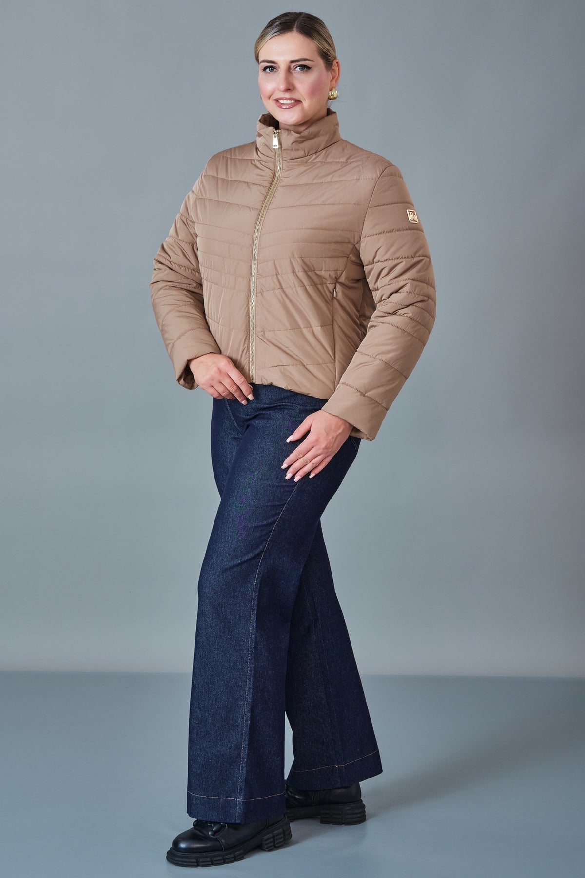 Jadem - Plus Size Coat (JDM27K1321) - 8690200240454