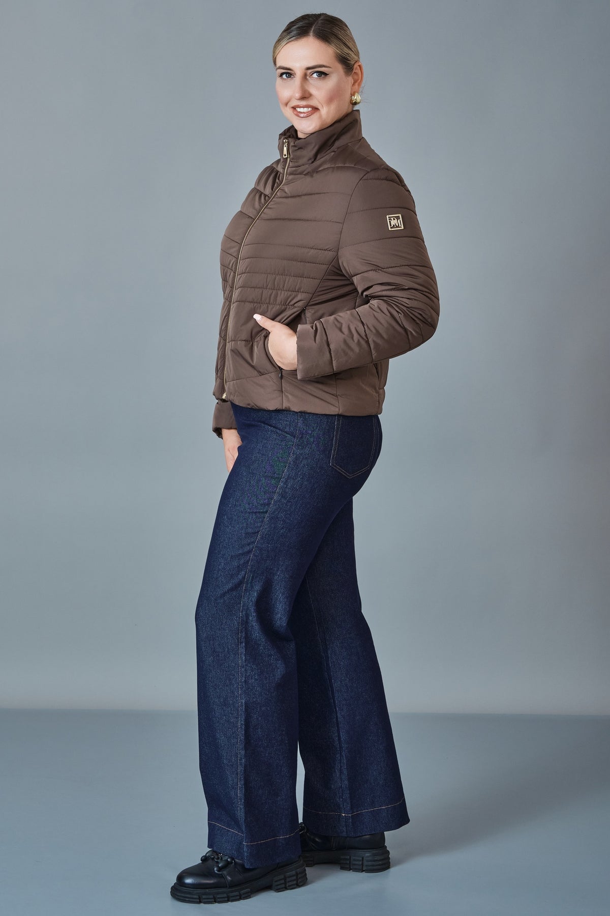 Jadem - Plus Size Coat (JDM27K1321) - 8690200240461