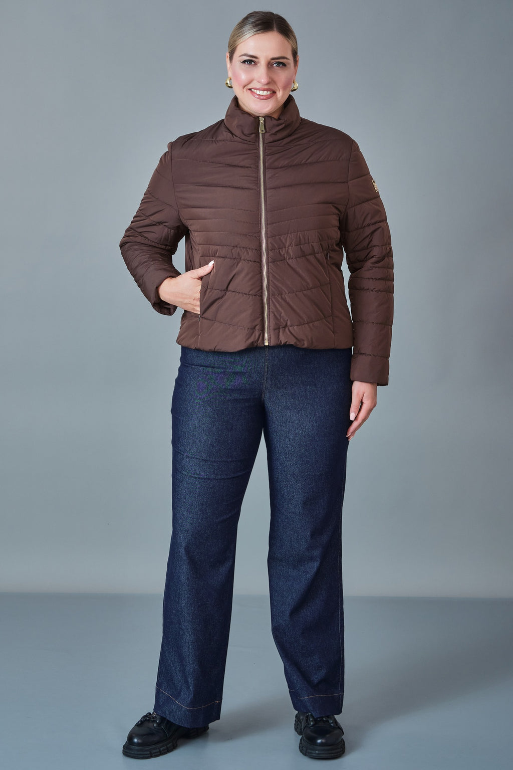 Jadem - Plus Size Coat (JDM27K1321) - 8690200240478