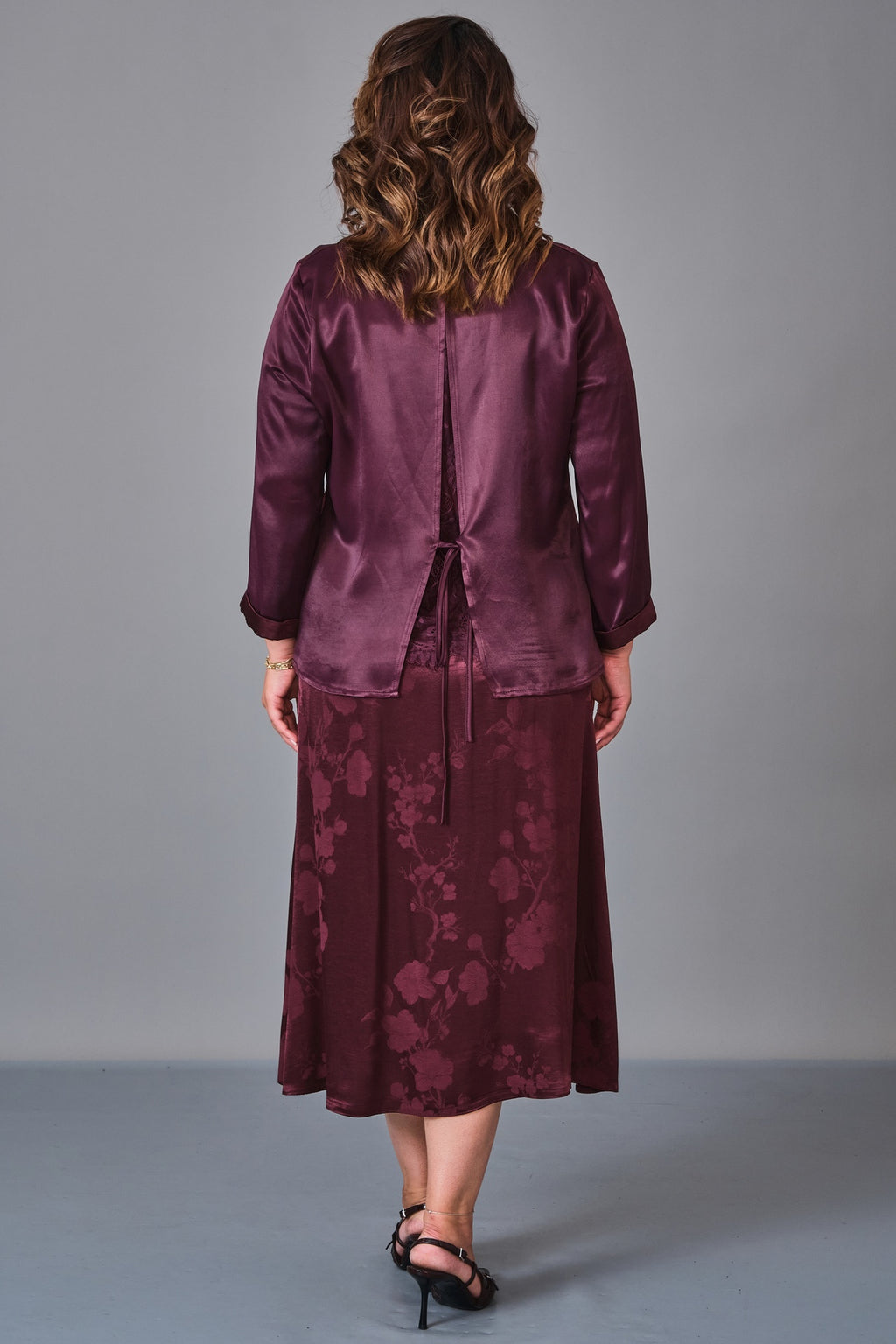 Dress Port - Plus Size Suit (DSP27K3661) - 8690200240492