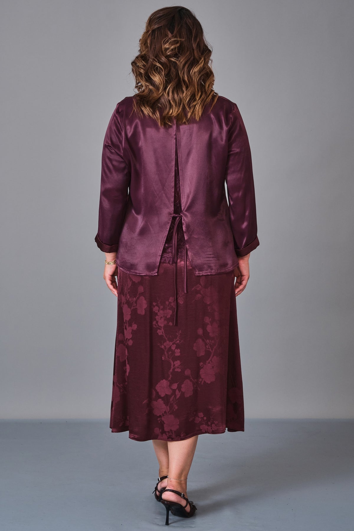 Dress Port - Plus Size Suit (DSP27K3661) - 8690200240492