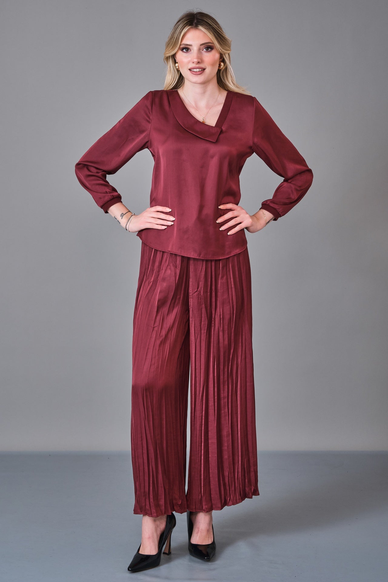 Qm - Regular Size Blouse (QM.K27.BL.QB223) - 8690200240591