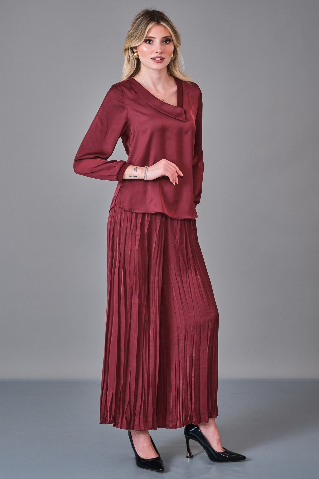 Qm - Regular Size Blouse (QM.K27.BL.QB223) - 8690200240591