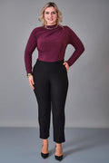 Elitline - Plus Size Trousers (ELT27K1-01-4042) - 8690200240645