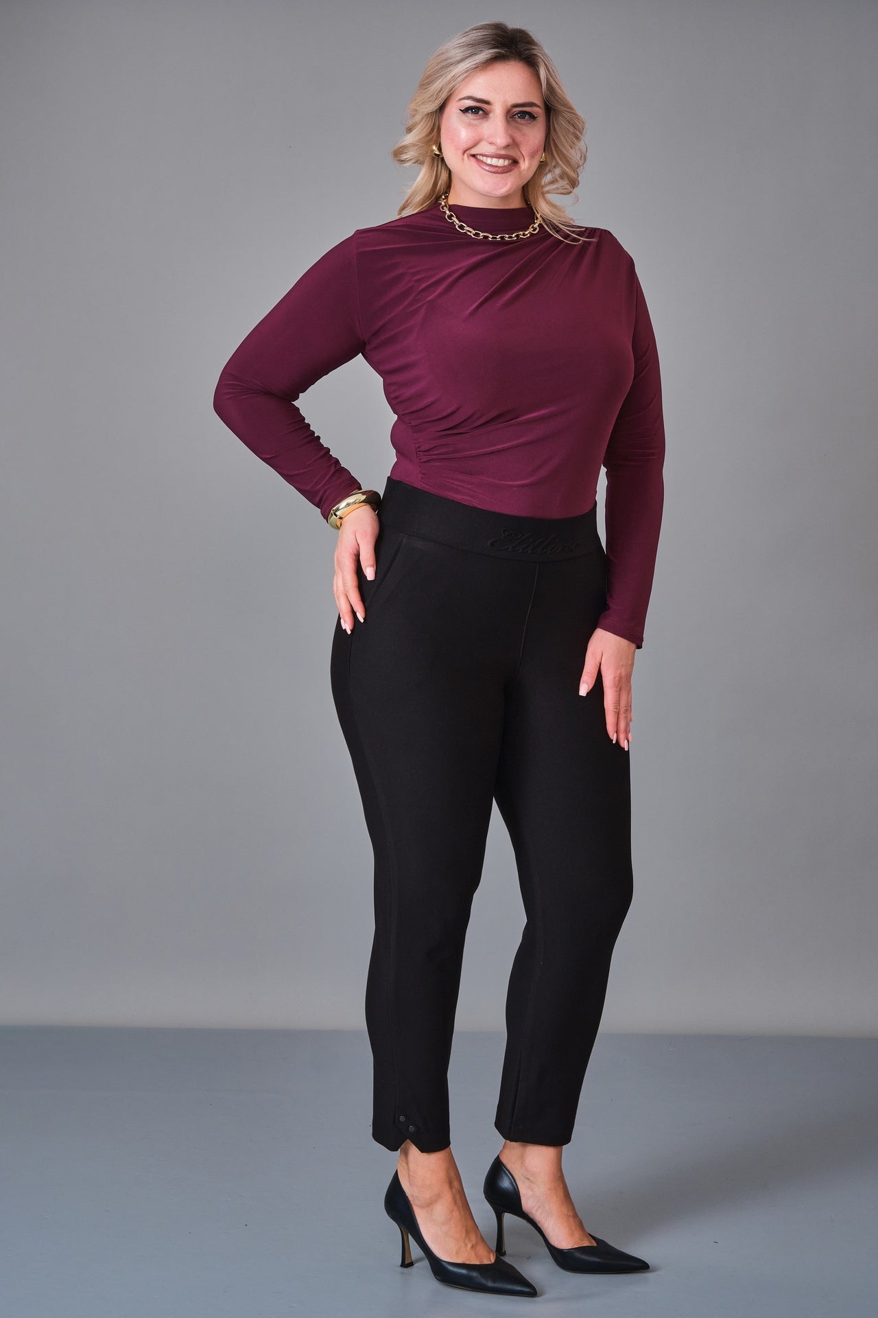 Elitline - Plus Size Trousers (ELT27K1-01-4040) - 8690200240683