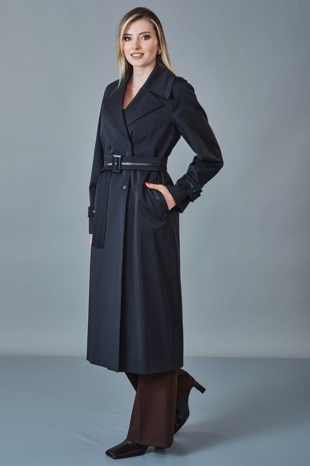 Renata - Regular Size Trench Coat (REN27KP4038)