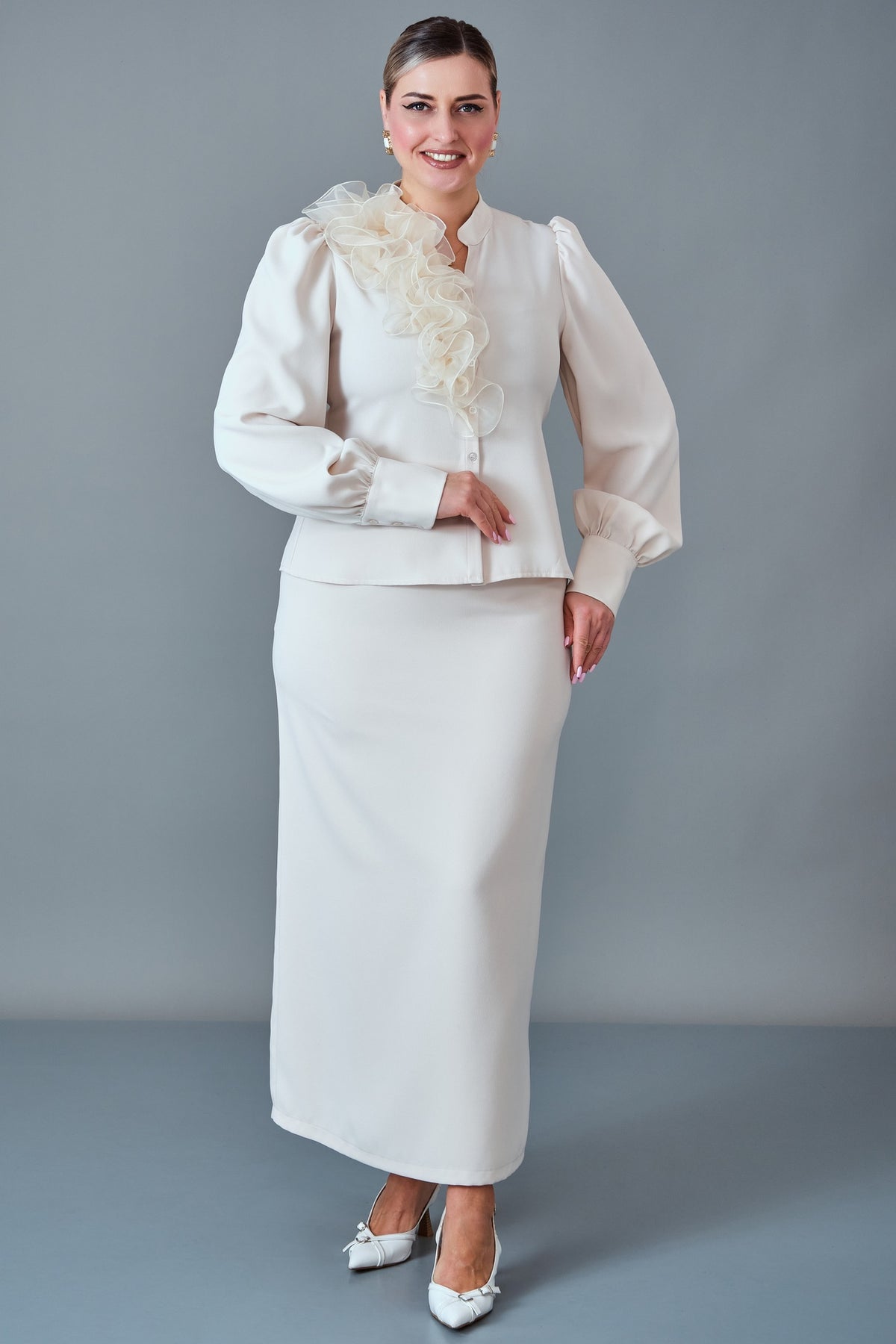 Myraang - Plus Size Blouse (MRG27K08-8475)