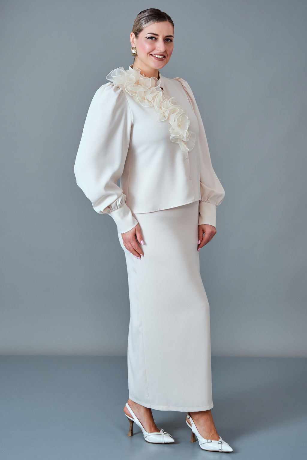 Myraang - Plus Size Blouse (MRG27K08-8475)