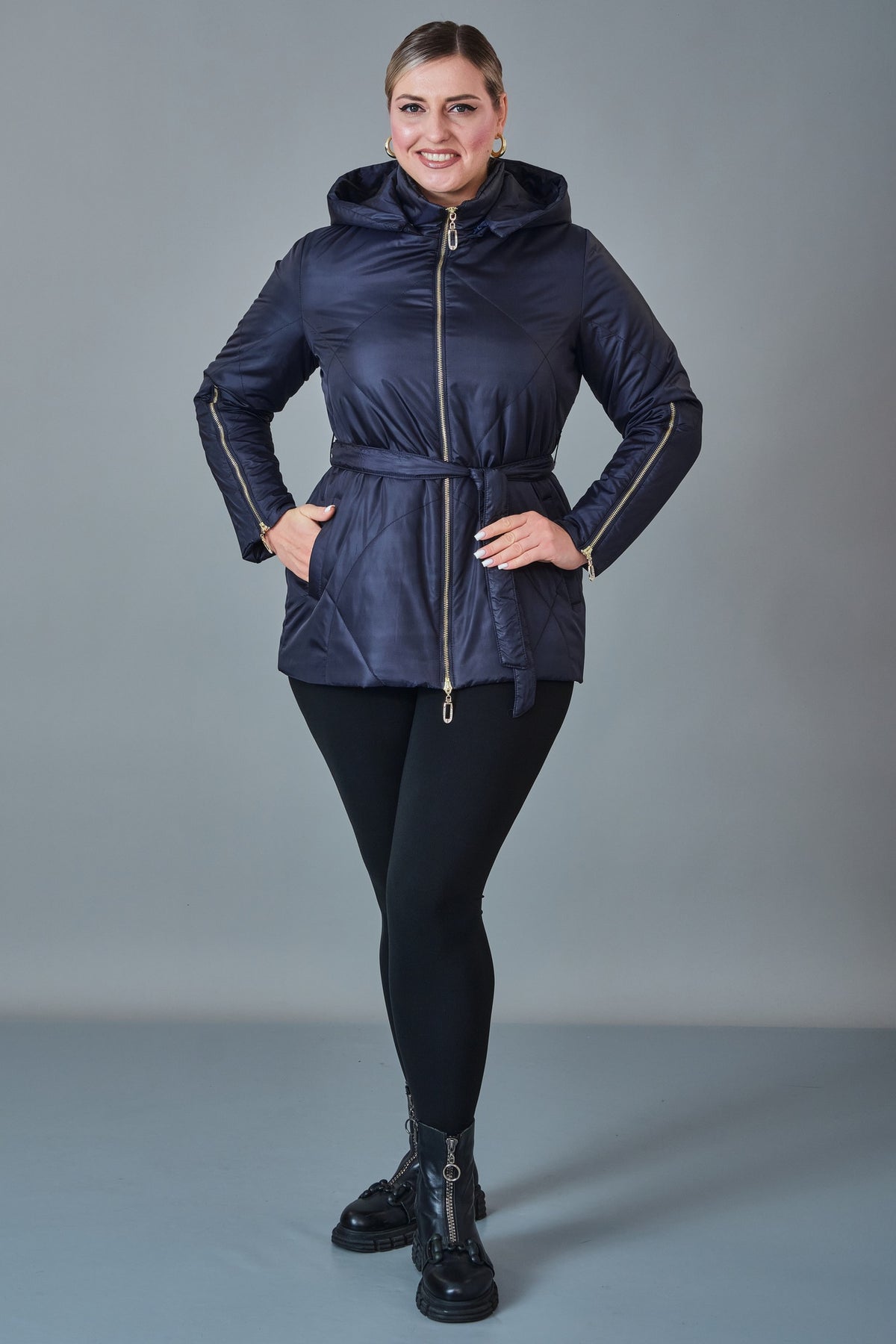 To-See - Plus Size Coat (VVL27K4619)
