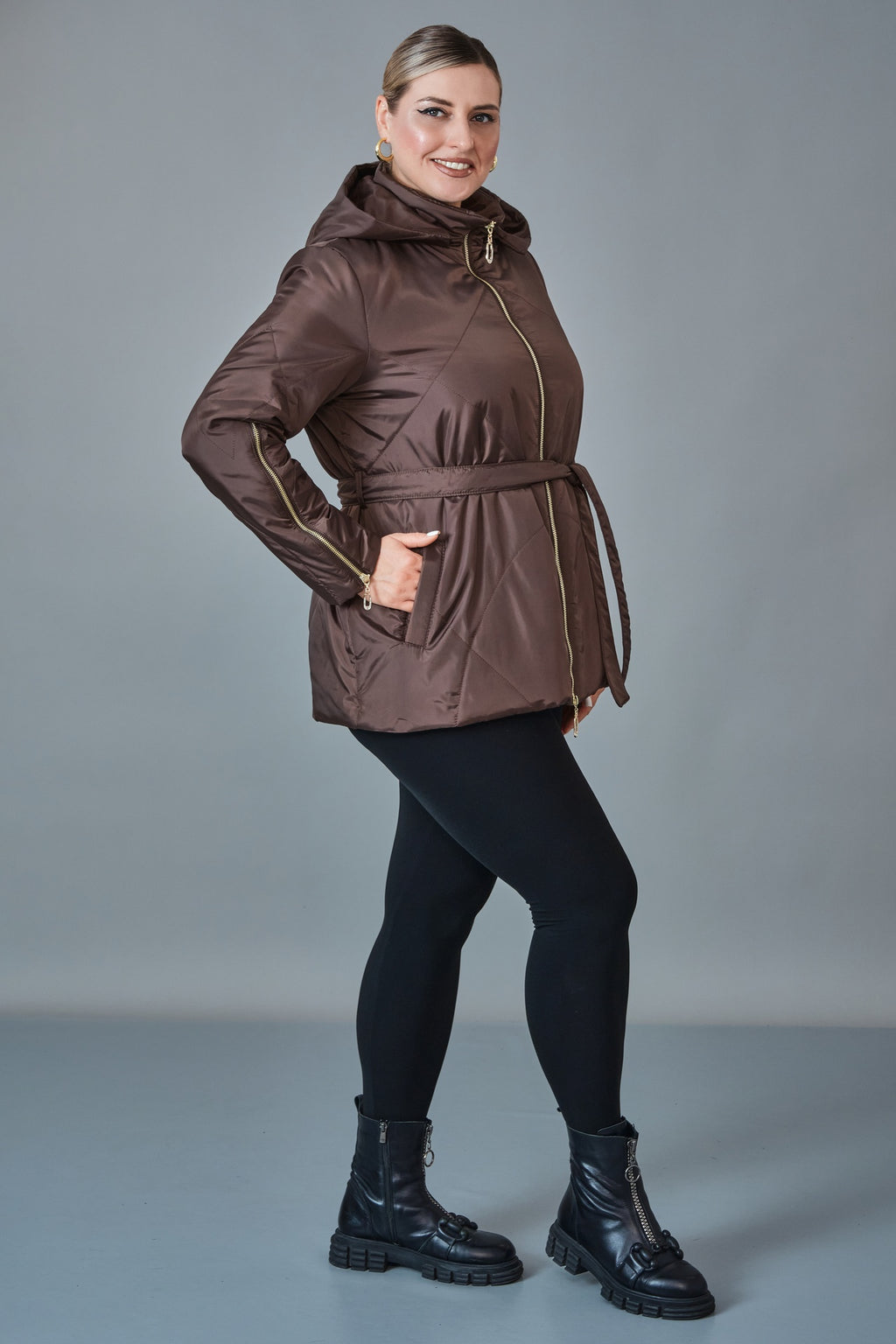 To-See - Plus Size Coat (VVL27K4619)