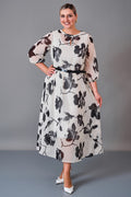 Chiffon Line - Plus Size Dress (CFL27K3512) - 8690200240898