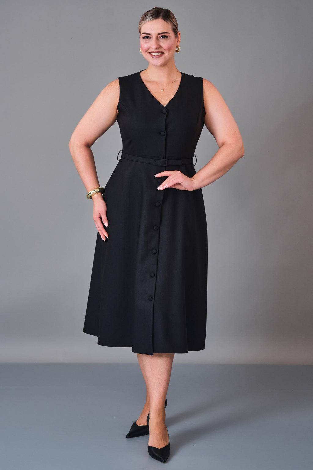 Butik Dayi - Plus Size Dress (BDY27K61376)