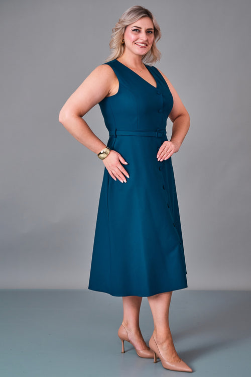 Dayi - Plus Size Dress (BDY27K61376) - 8690200240980