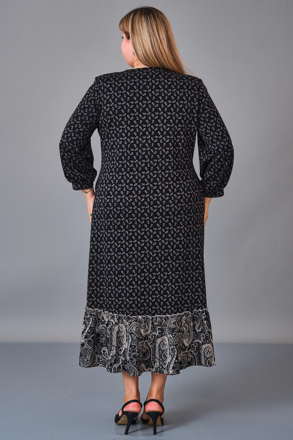 Gumanize - Plus Size Dress (GMZ2027-32-8495) - 8690200241130