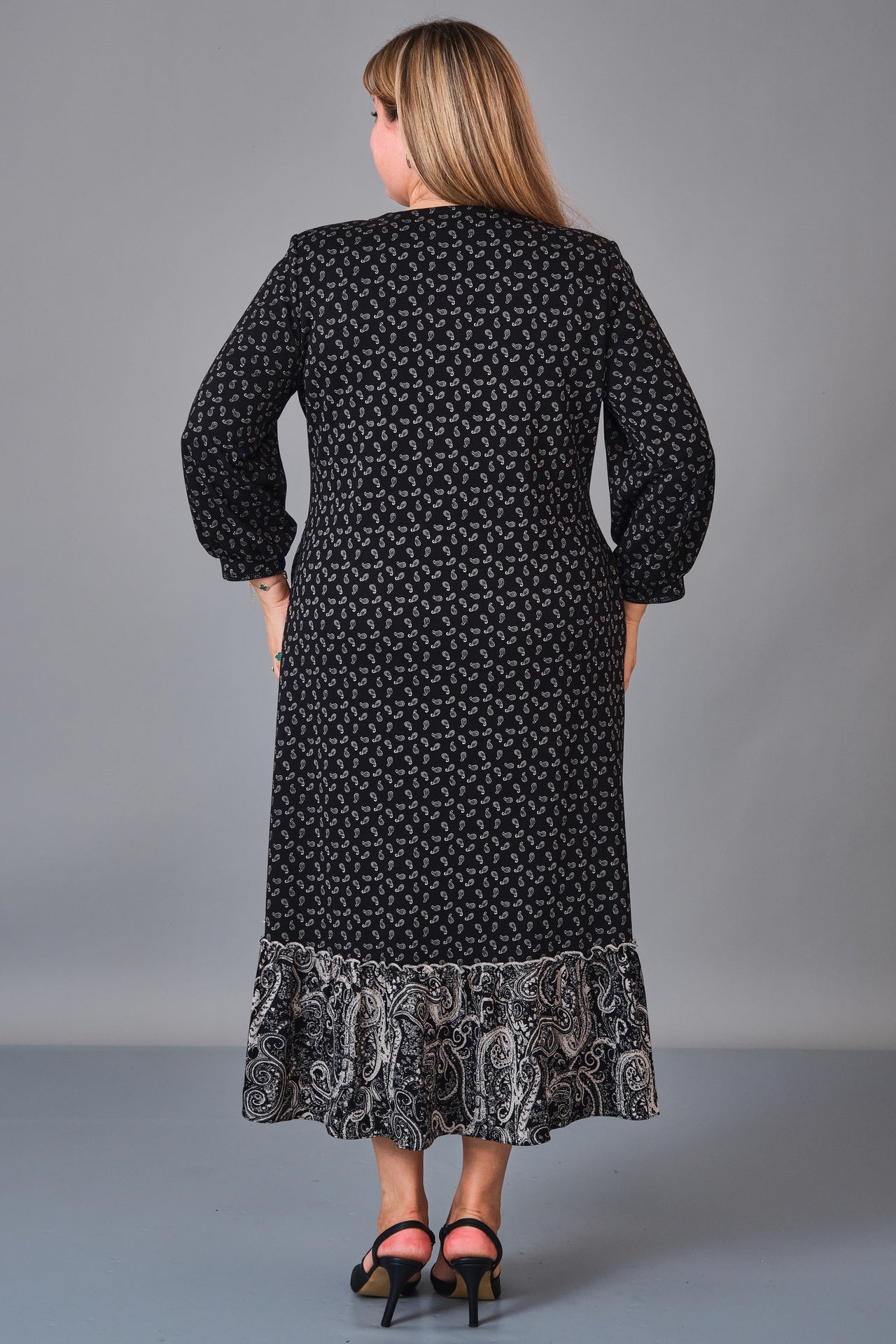 Gumanize - Plus Size Dress (GMZ2027-32-8495) - 8690200241130