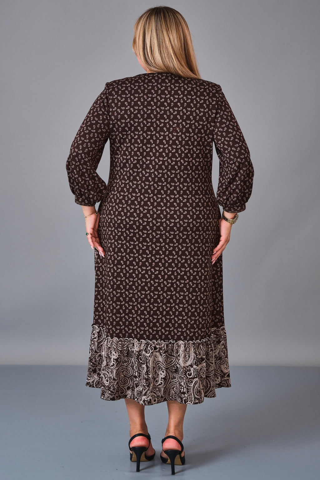 Gumanize - Plus Size Dress (GMZ2027-32-8495) - 8690200241147