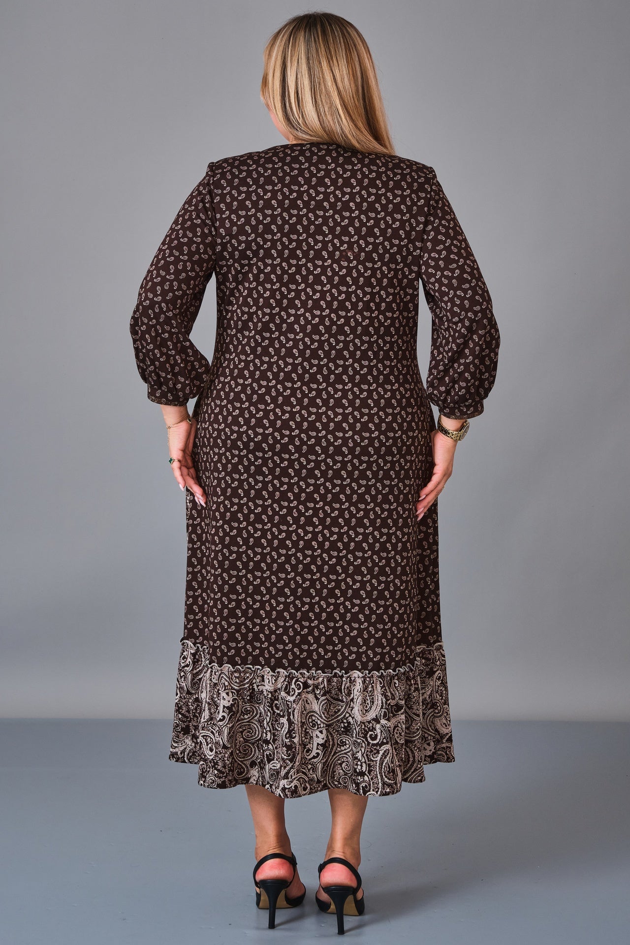 Gumanize - Plus Size Dress (GMZ2027-32-8495) - 8690200241147