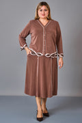 Gumanize - Plus Size Suit (GMZTK330-7848) - 8690200241178