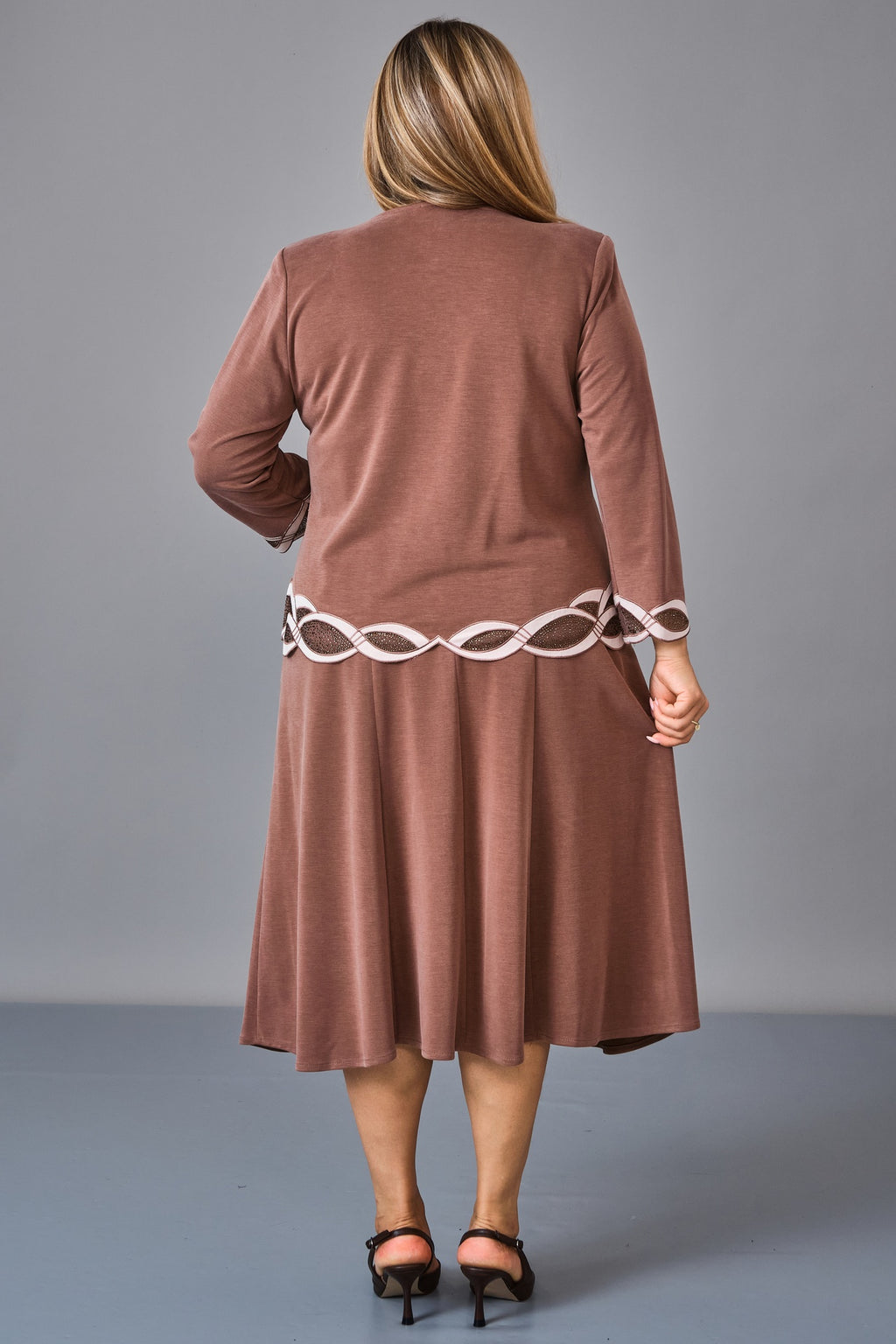 Gumanize - Plus Size Suit (GMZTK330-7848) - 8690200241178