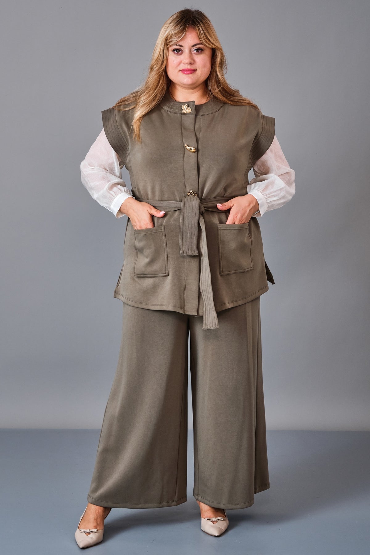 Gumanize - Plus Size Suit (GMZTK340-7901) - 8690200241208