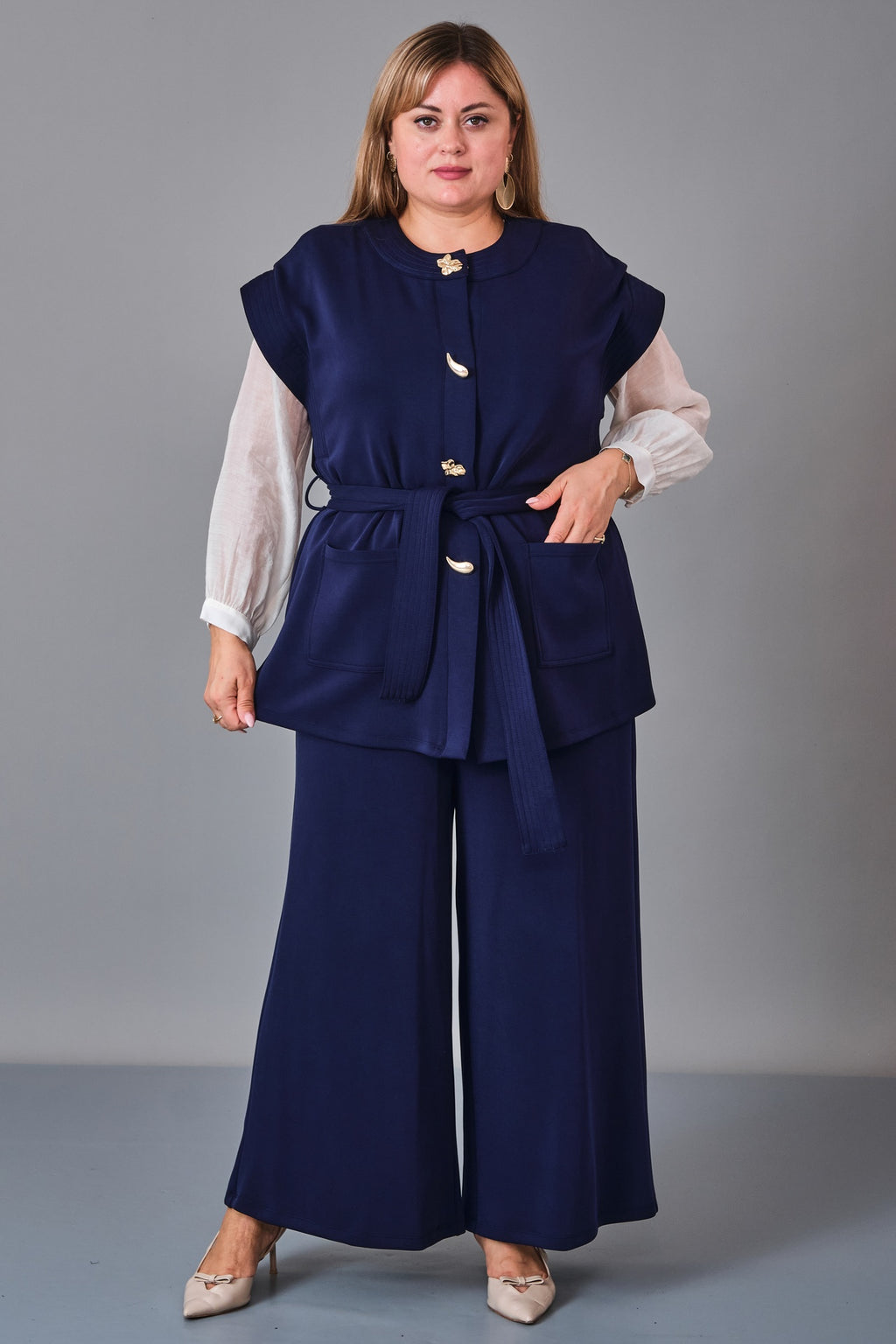 Gumanize - Plus Size Suit (GMZTK340-7901) - 8690200241215