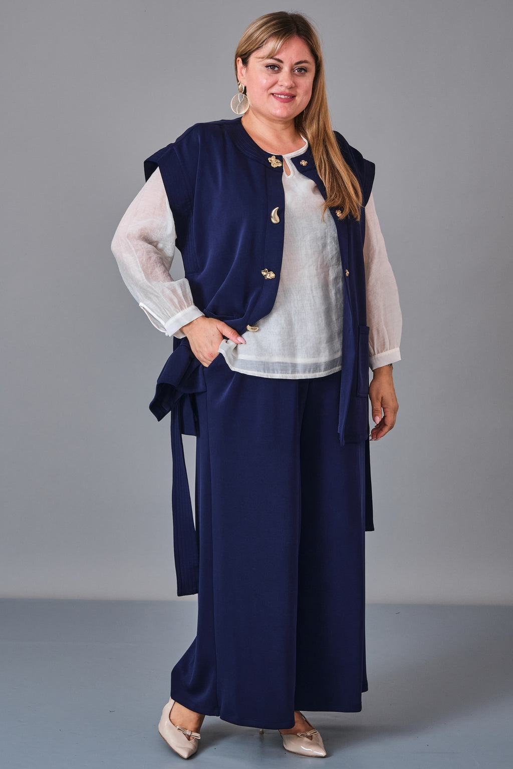 Gumanize - Plus Size Suit (GMZTK340-7901) - 8690200241215
