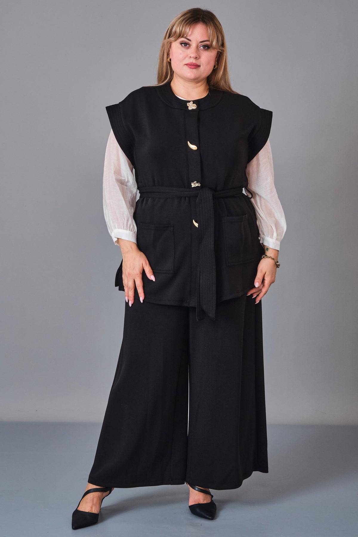 Gumanize - Plus Size Suit (GMZTK340-7901) - 8690200241222