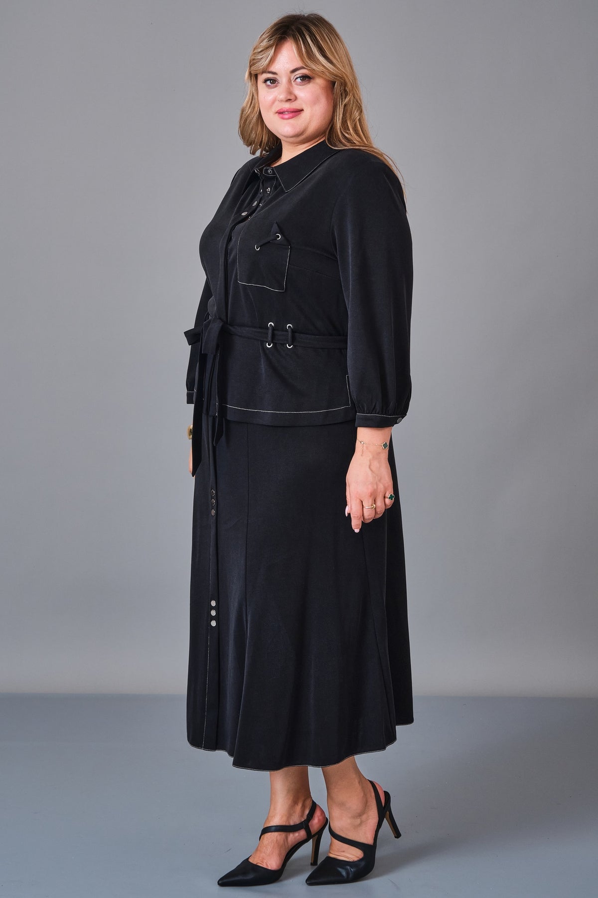 Gumanize - Plus Size Suit (GMZTK347-7848)
