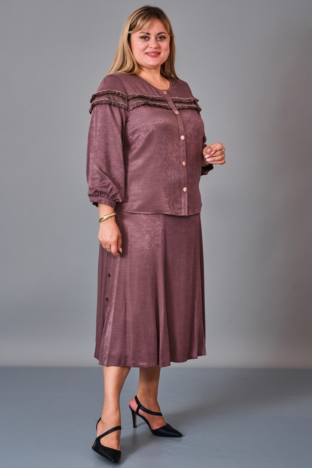 Gumanize - Plus Size Suit (GMZTK349-7880)