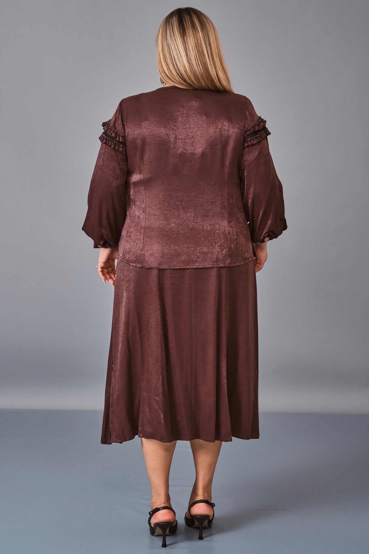 Gumanize - Plus Size Suit (GMZTK349-7880) - 8690200241284