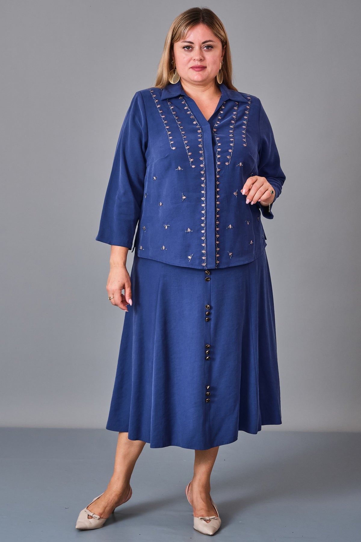 Gumanize - Plus Size Suit (GMZTK354-7888)