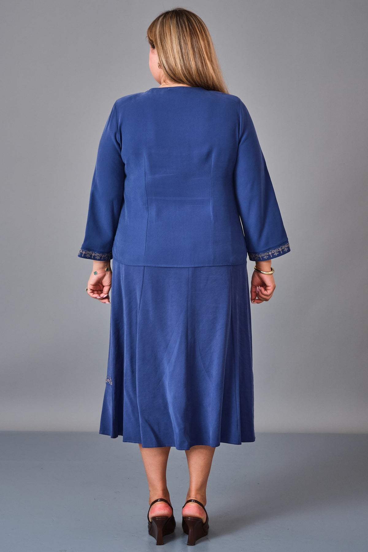 Gumanize - Plus Size Suit (GMZTK355-7888) - 8690200241338