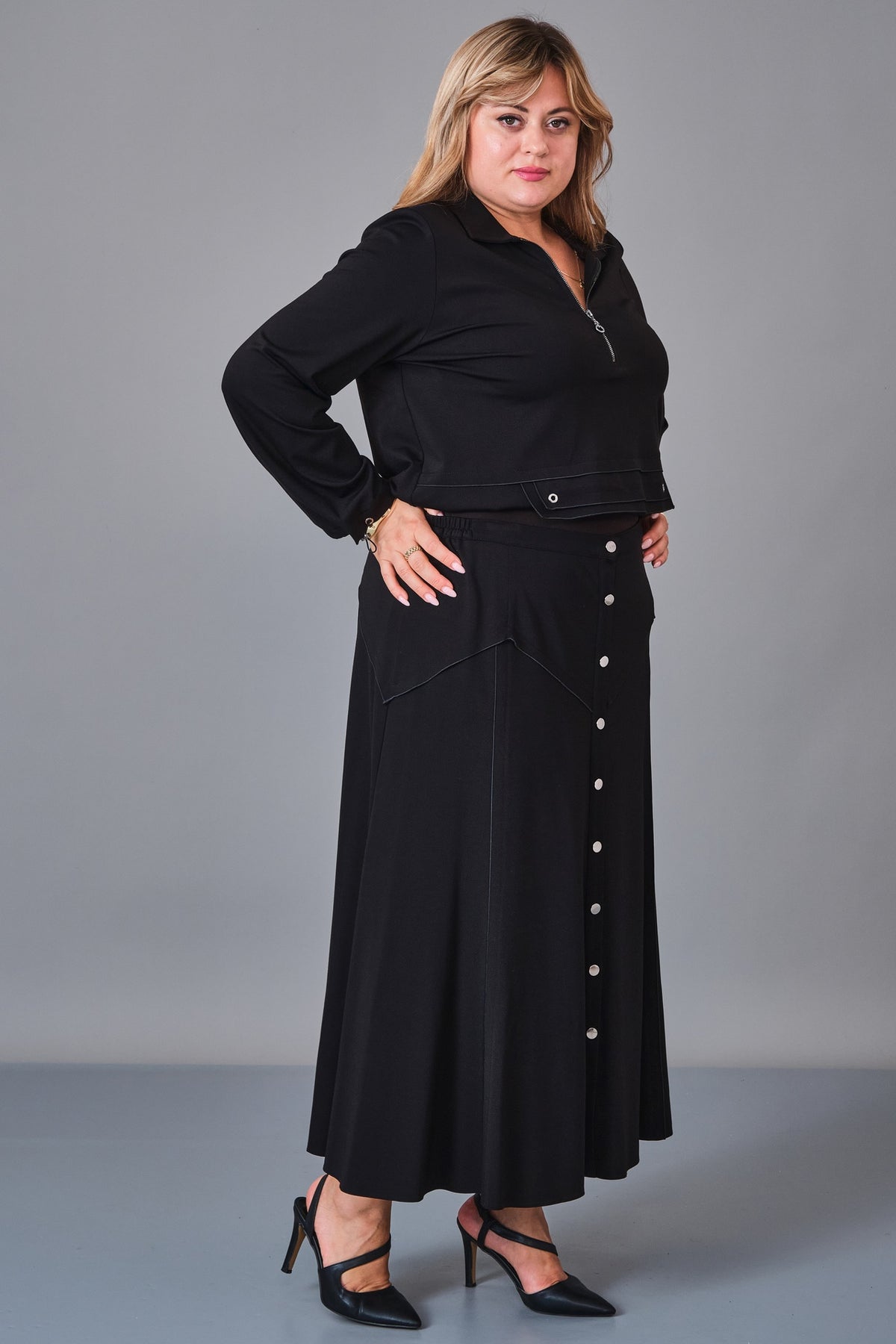 Gumanize - Plus Size Suit (GMZTK363-7867)