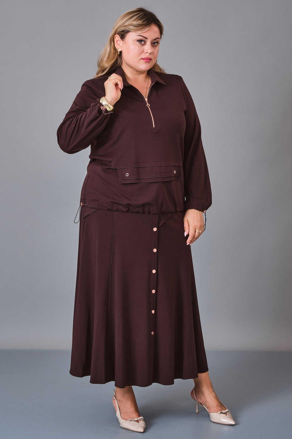 Gumanize - Plus Size Suit (GMZTK363-7867)