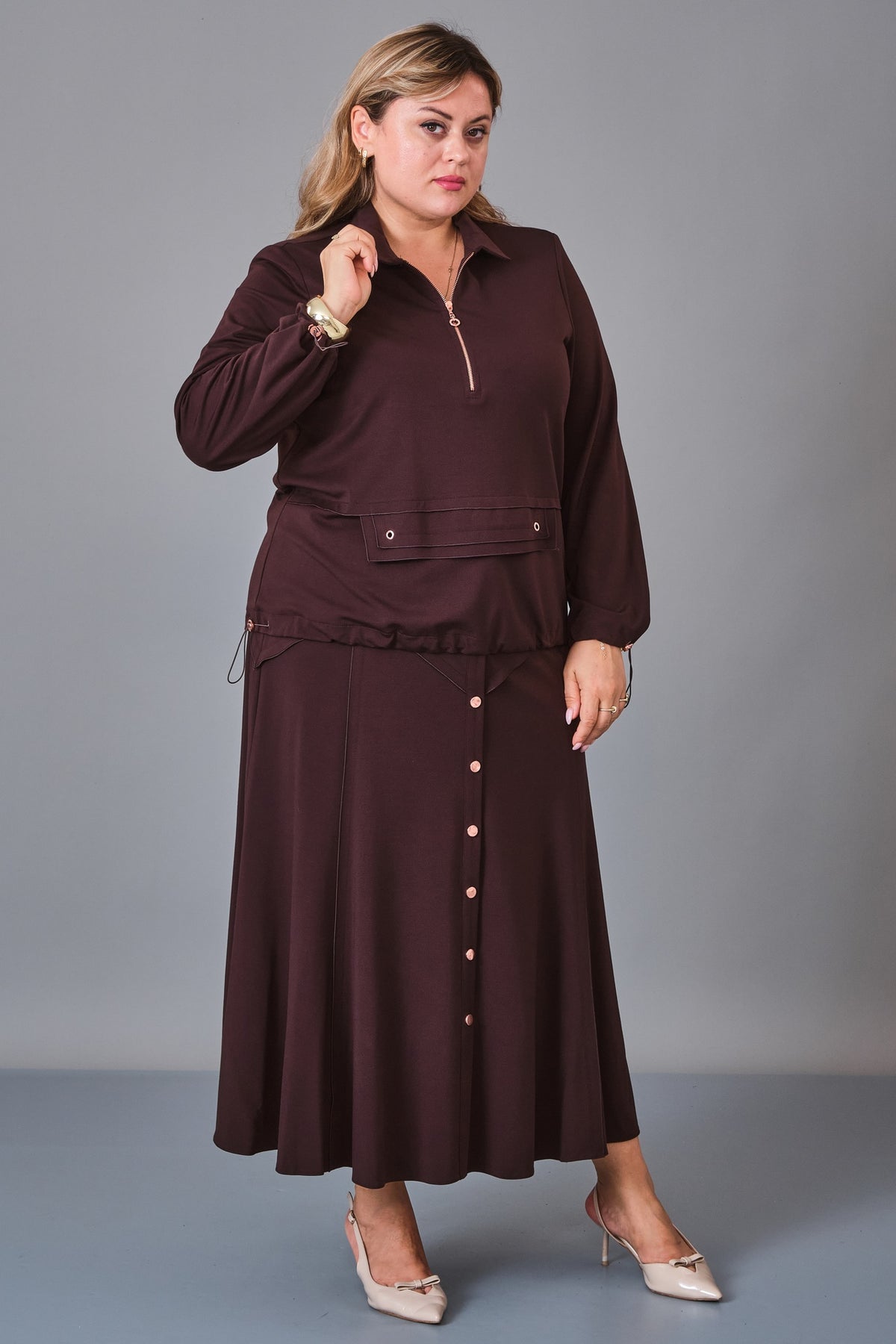 Gumanize - Plus Size Suit (GMZTK363-7867)