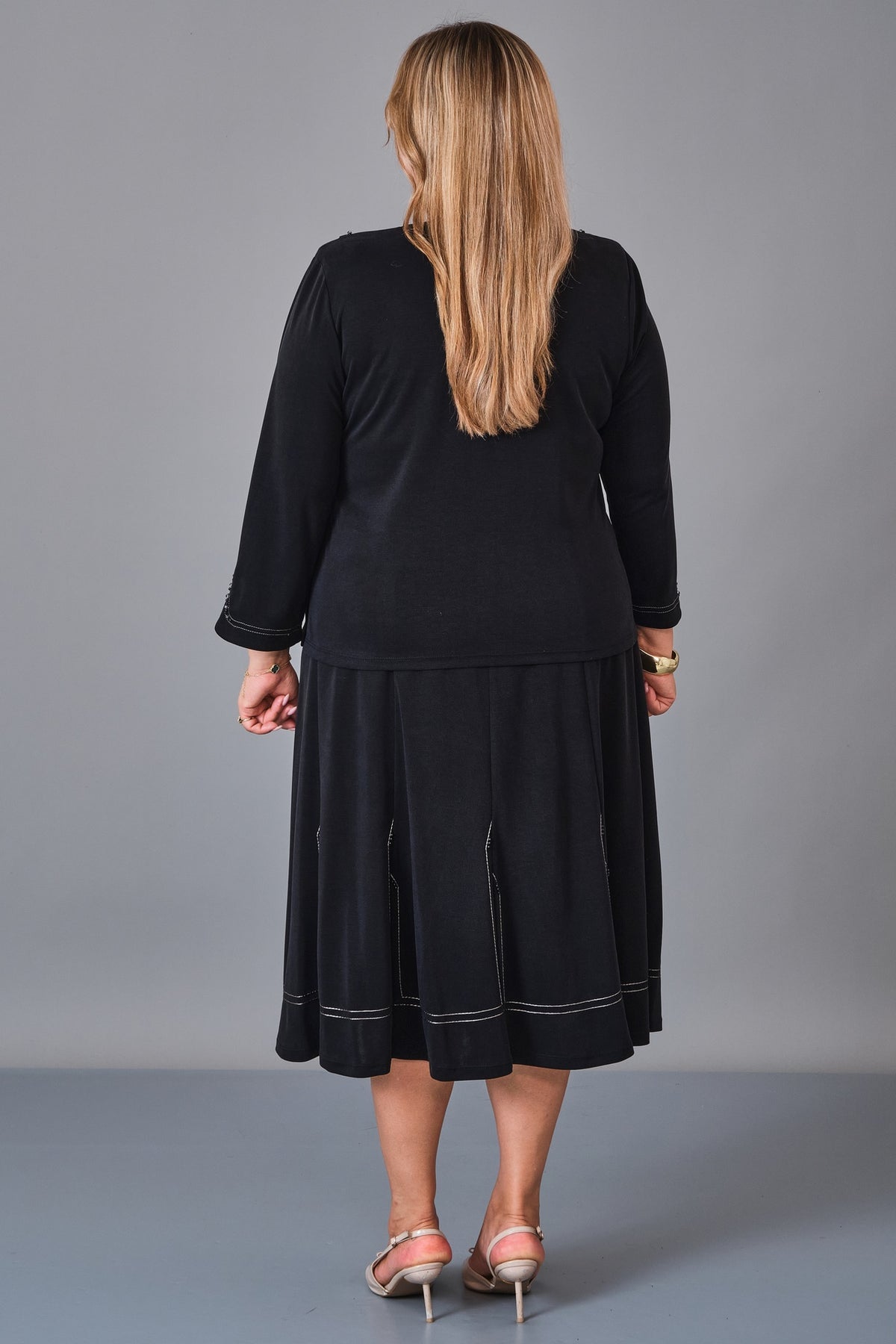 Gumanize - Plus Size Suit (GMZTK365-7848) - 8690200241420