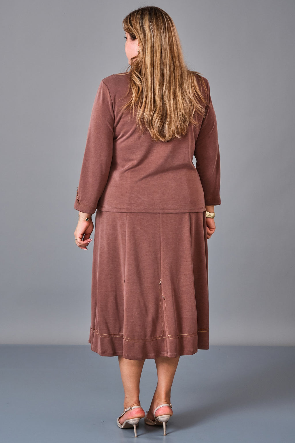 Gumanize - Plus Size Suit (GMZTK365-7848) - 8690200241437