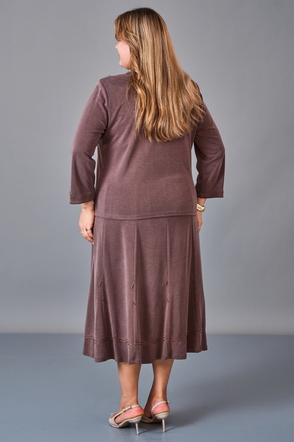 Gumanize - Plus Size Suit (GMZTK365-7848) - 8690200241444