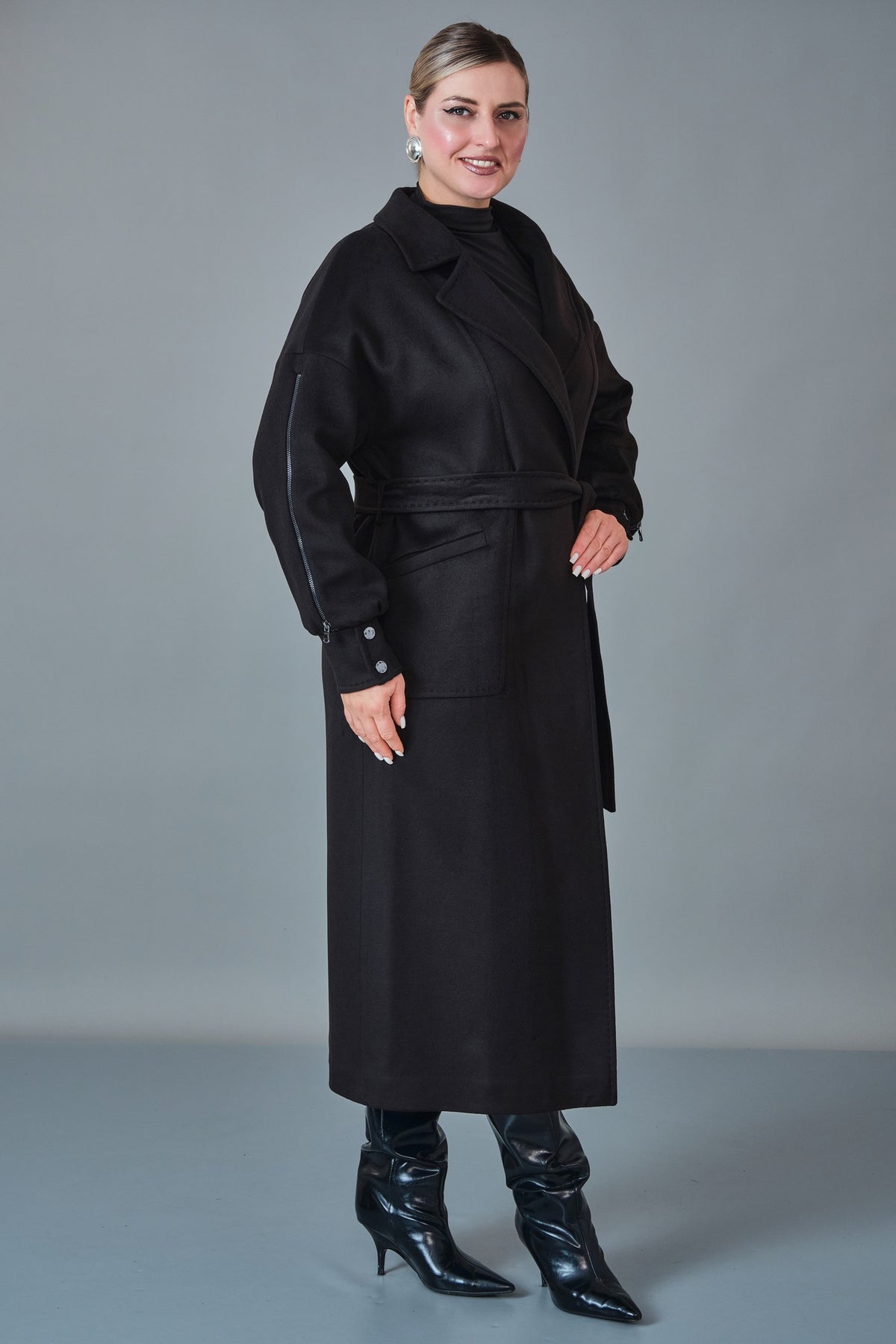 Jadem - Plus Size Coat (JDM27K8231)
