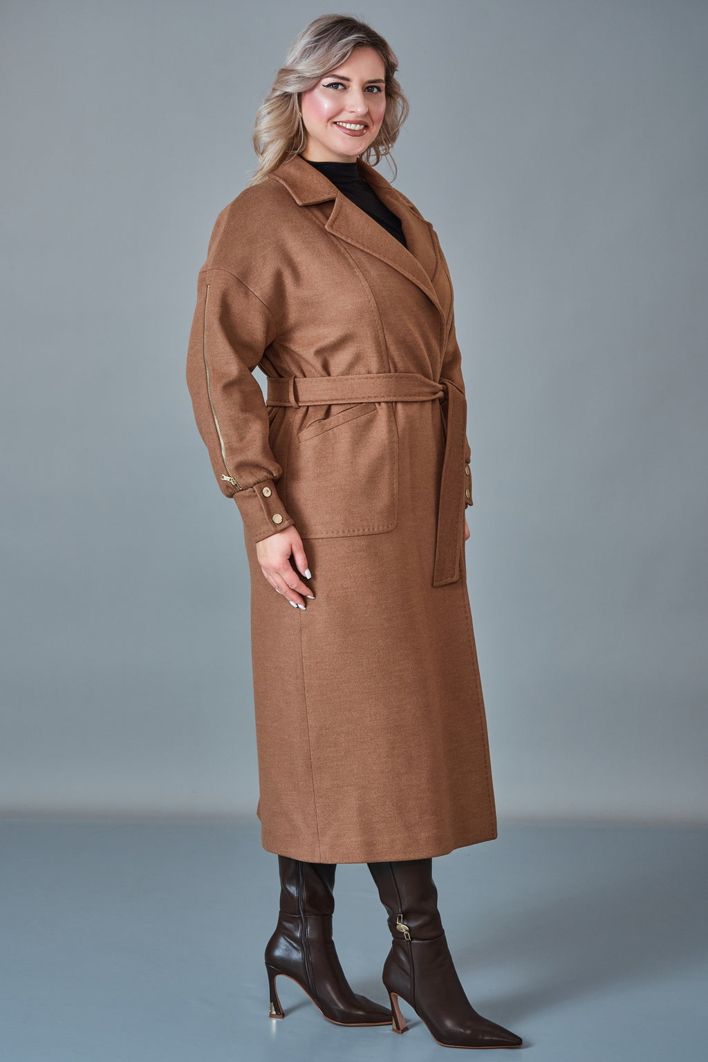 Jadem - Plus Size Coat (JDM27K8231)