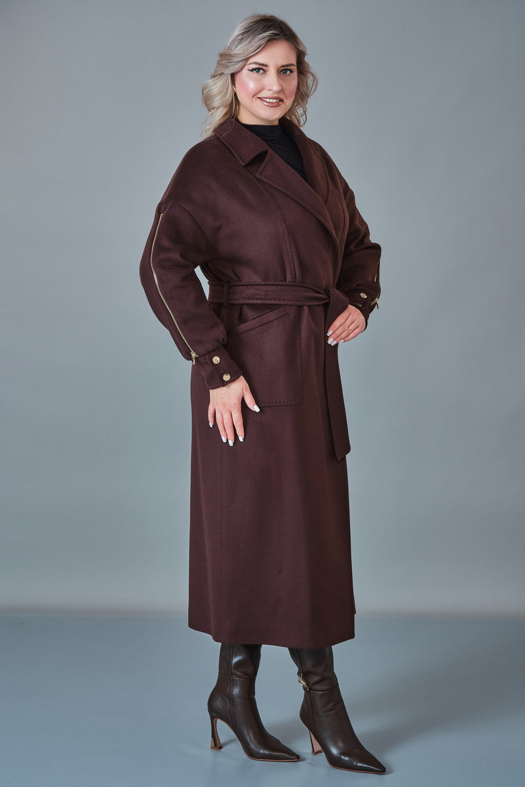 Jadem - Plus Size Coat (JDM27K8231)